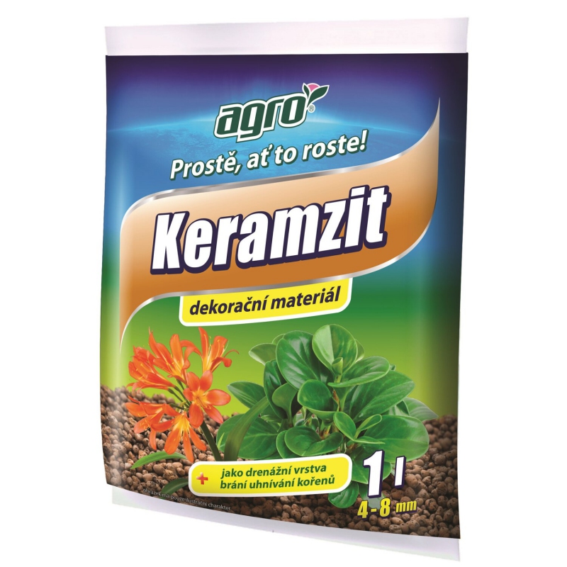 AGRO Keramzit 4 - 8mm 1l