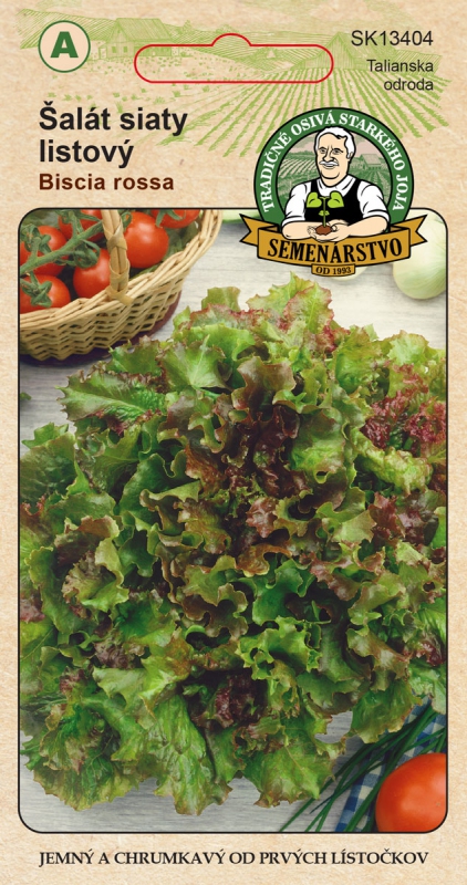 Semenárstvo šalát siaty listový ´Biscia Rossa´