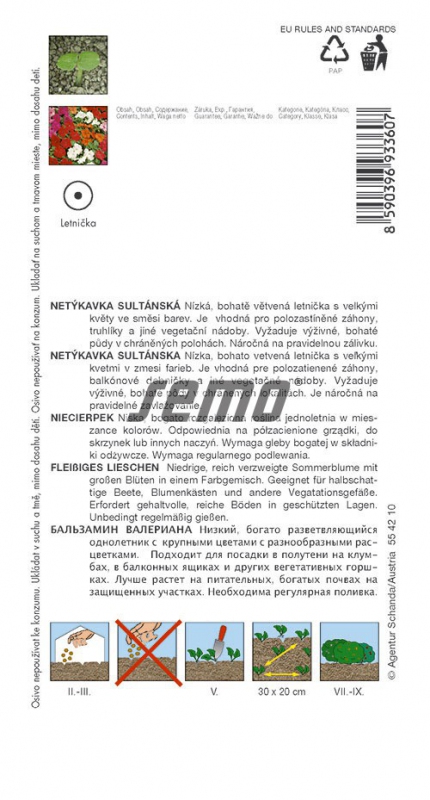 Semo Netýkavka sultánska ´Zmes´