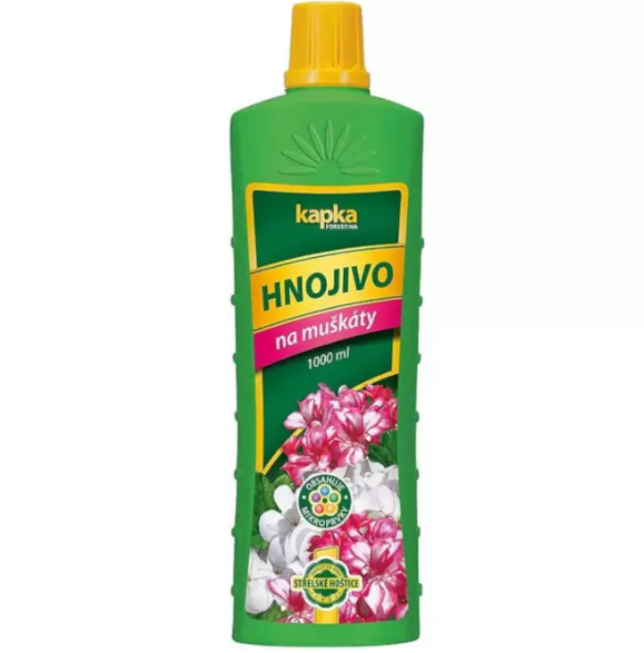 Kapka Hnojivo na muškáty 1l