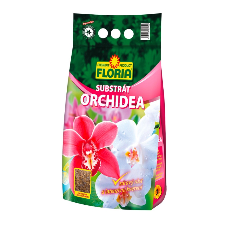 Floria - substrát na orchidey 3l