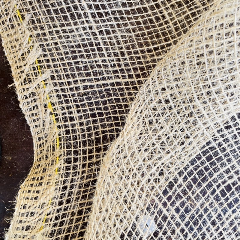 Jutová tkanina 125g/m2 metráž 0,8mx1m