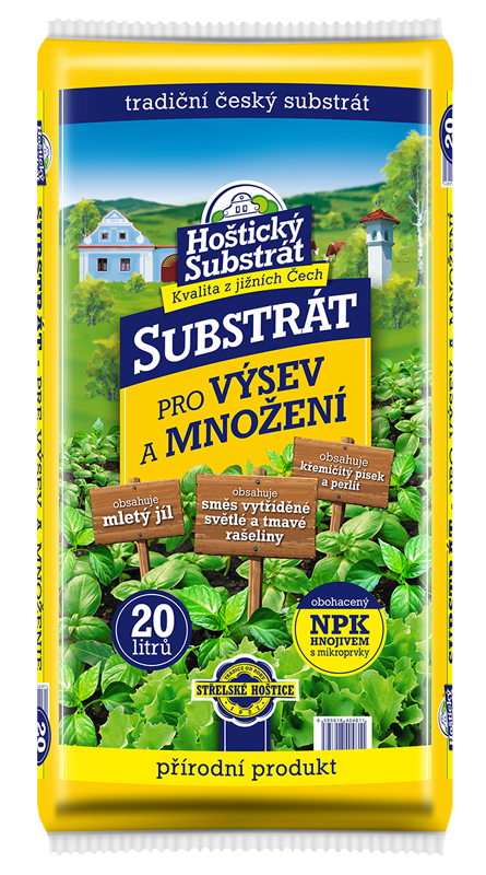 Hoštický substrát na výsev a množenie 20l