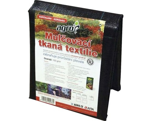 Tkaná textília čierna 100g, 1x5m