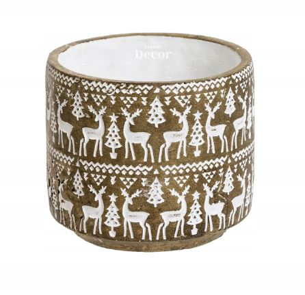 Obal na kvetináč vianočný   ART 18552