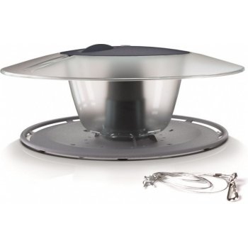 BIRDYFEED ROUND IBFR krmítko pre vtáčiky 29,4cm antracit