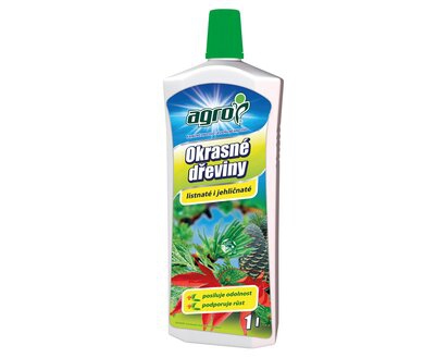 Agro kvapalné hnojivo na okrasné dreviny 1l