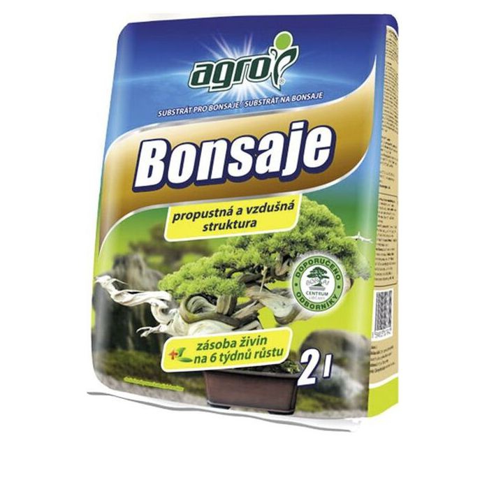 AGRO Substrát na bonsaje 2l
