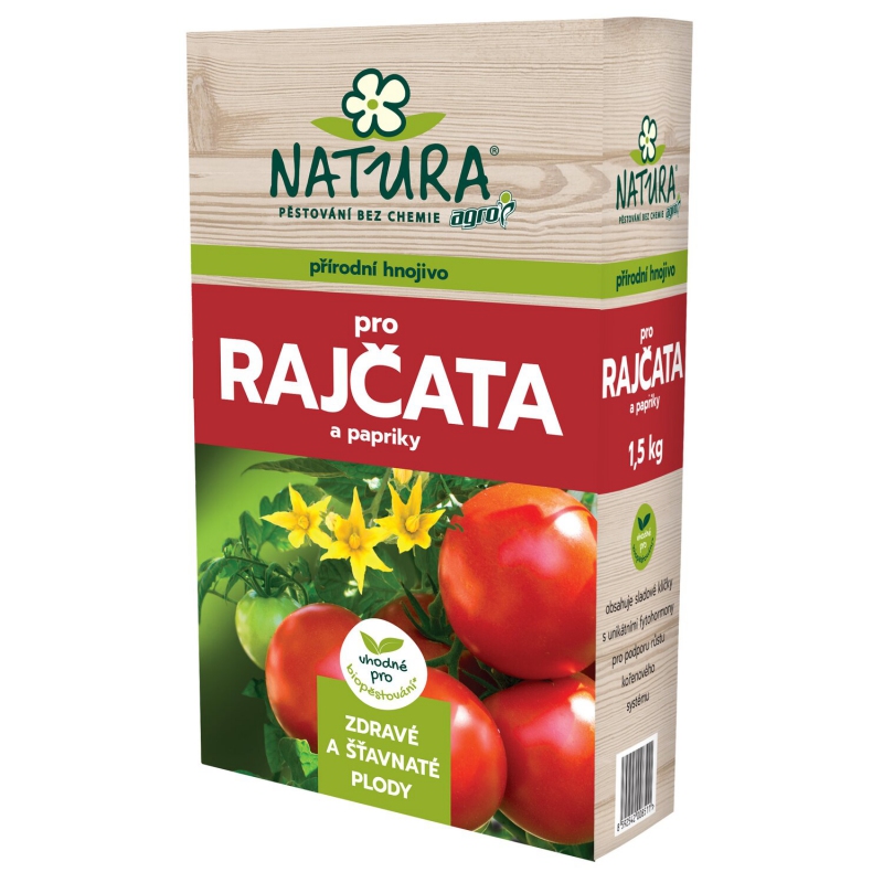 NATURA Organické Hnojivo na paradajky a papriky 1,5kg