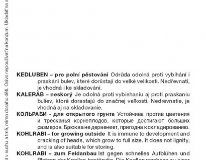 Semo Kaleráb ´Purpuran F1´