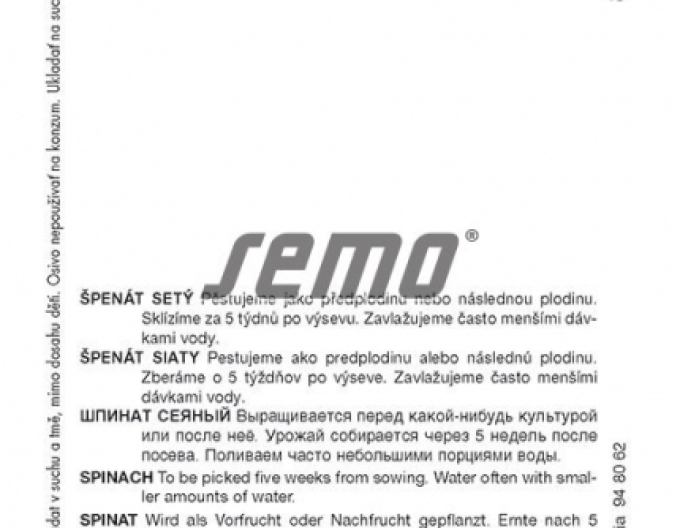 Semo Špenát siaty ´Matador´