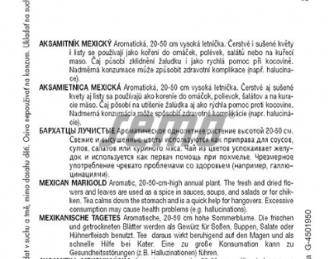 Semo Aksamietnica mexická