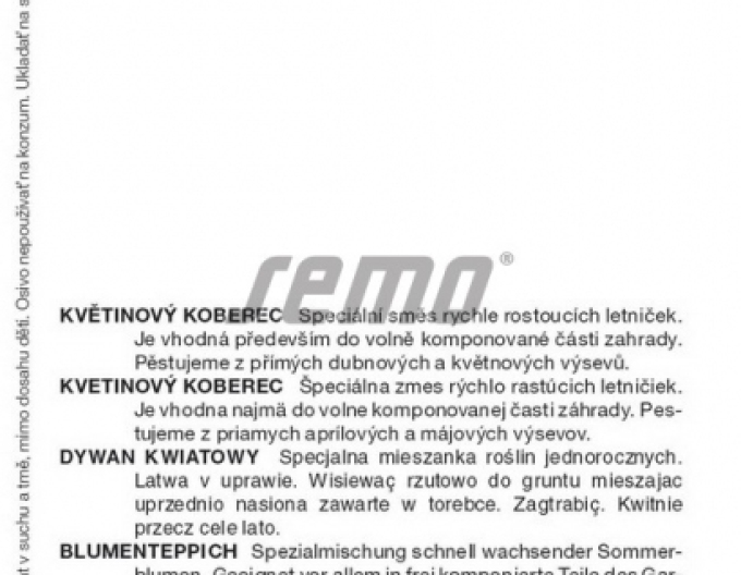 Semo Kvetinový koberec ´Pastelová Romance´