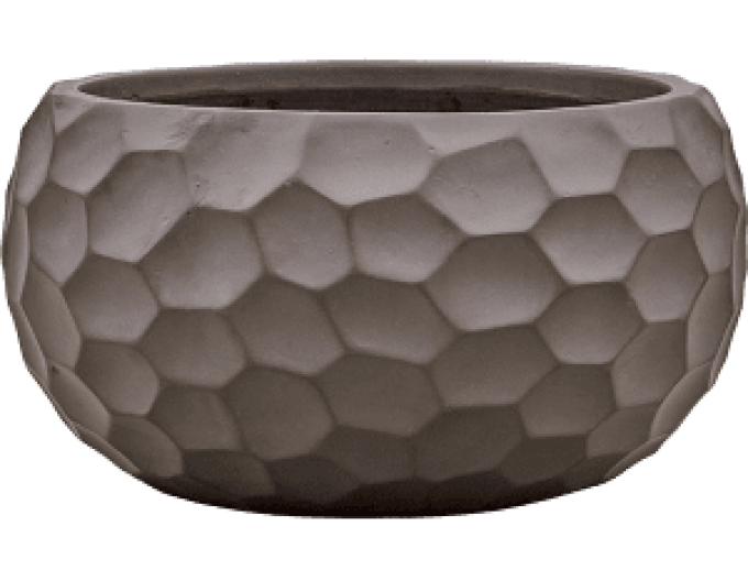 Kvetináč hlinený ´Baq Tortuga Globe Chocolate Brown´