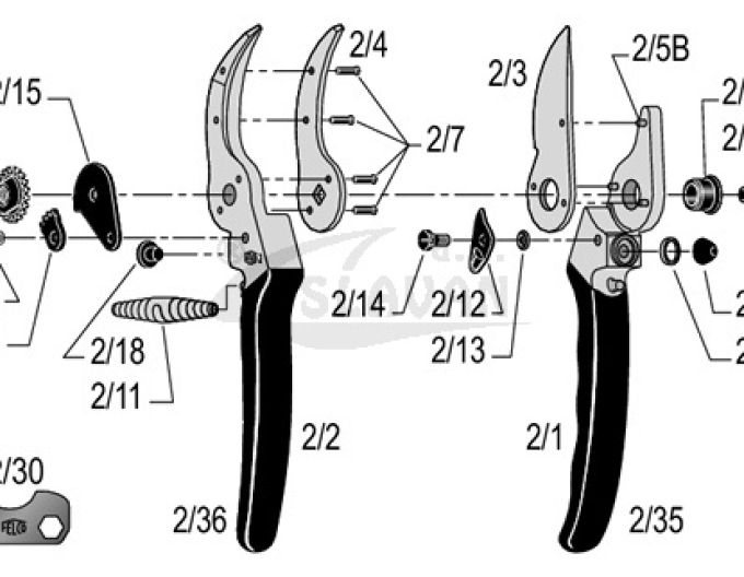 Felco 2/36 (Felco 2;11) 1 ks