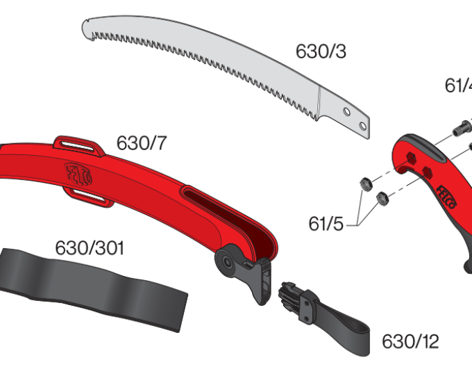 FELCO 630 Pílka so zahnutým plátom 33 cm