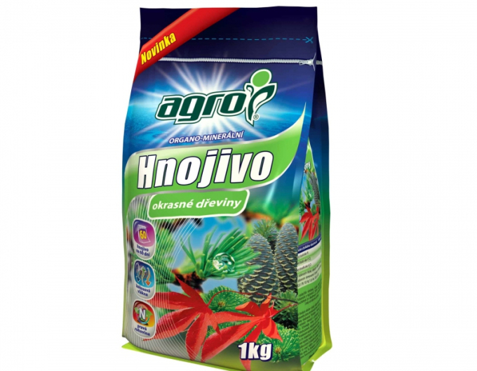 Agro organicko - mineralne hnojivo na okrasné dreviny 1kg